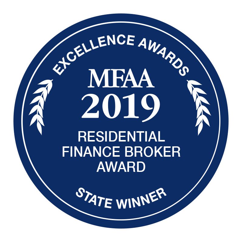 WINNER – 2019 – MFAA – RESIDENTIAL FINANCE BROKER AWARD