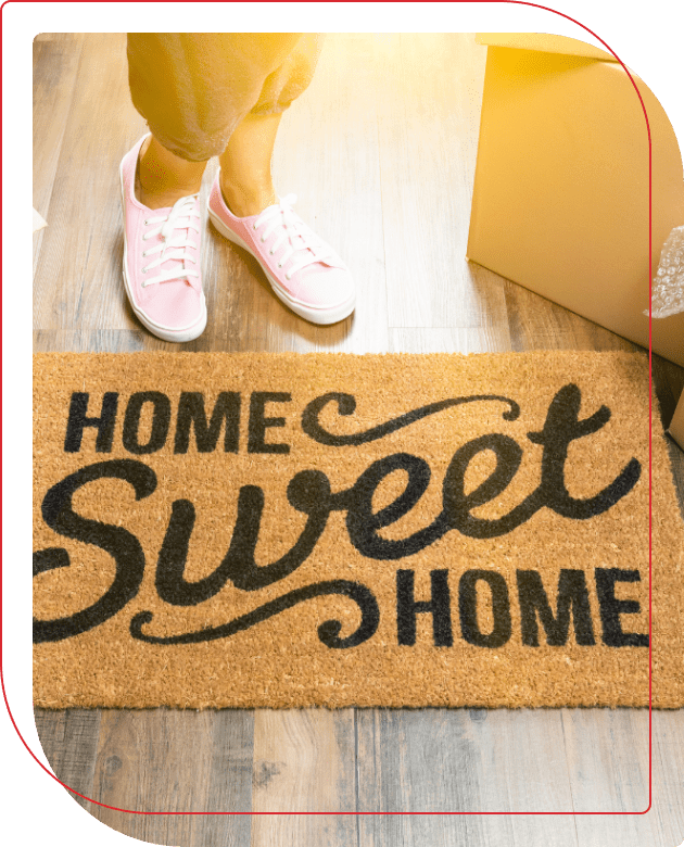 Home sweet home mat