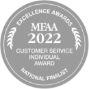 Finalist – 2022 – MFAA – Best Customer Service Individual National Award